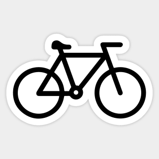 Bicycle cartoon Sticker